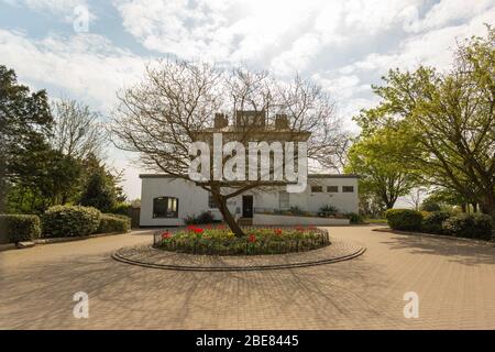 Chalkwell Park, recreational park, Chalkwell, Southend-on-Sea, Essex, UK. Stock Photo