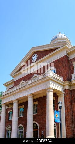 Columns on Alpharetta City Hall Stock Photo