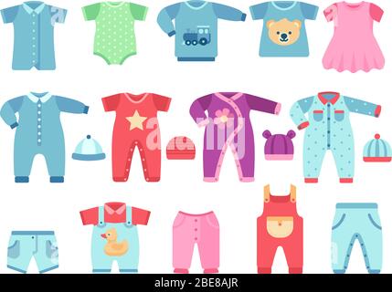 baby clothes fashion isolated icon Stock Vector Image & Art - Alamy