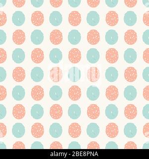 Abstract seamless pattern with fingerprints. Background design with fingerprint, vector illustration Stock Vector