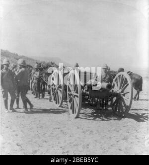 British Artillery during the Boer War - Big guns of HMS Monarch and ...