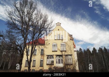 Old mental asylum in Dikemark, Norway Stock Photo