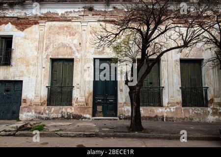 House, San Antonio de Areco, Argentina Stock Photo