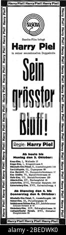Harry-Piel,-Sein-größter-Bluff-(1927). Stock Photo