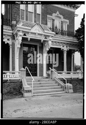 Harvey M. Vaile Mansion - Independence, Missouri - HABS 096176pu. Stock Photo