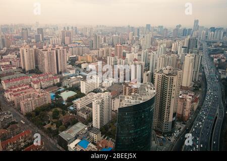 Shanghai City Views Stock Photo