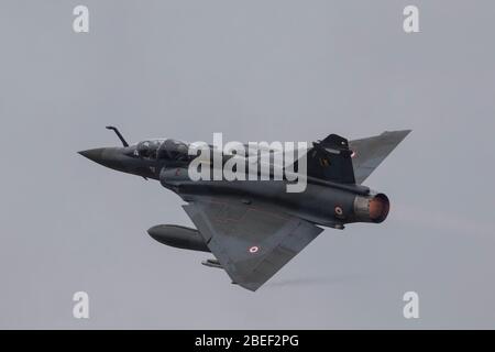 French Air Force Dassault Mirage 2000N at NATO Tiger Meet 2019 at French Air Force Mont de Marsan BA118 base Stock Photo