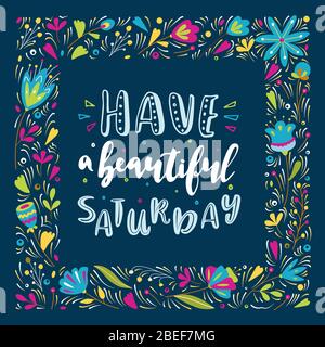 Flowers typography poster design, text and florals combined, word ...