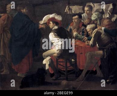 Hendrick ter Brugghen - The Calling of St Matthew Stock Photo