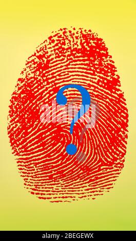 Identity Theft or Mistaken Identity Stock Photo