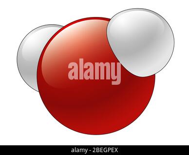 Water Molecule Stock Photo