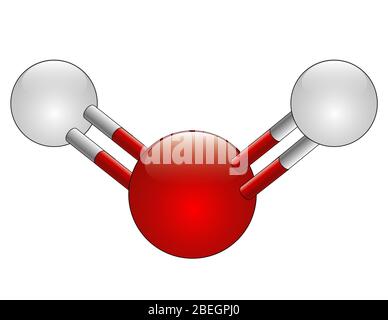 Water Molecule Stock Photo