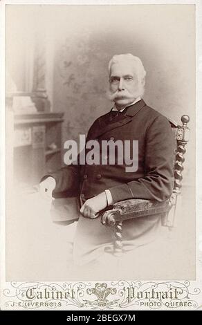 Henri-Gustave Joly de Lotbinière. Stock Photo