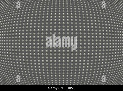 Warped dots background, abstract vector art illustration Stock Vector