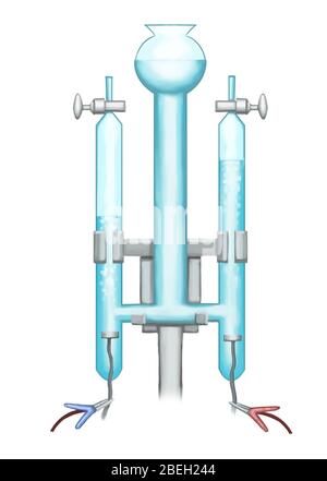 Hoffman's Apparatus, Illustration Stock Photo