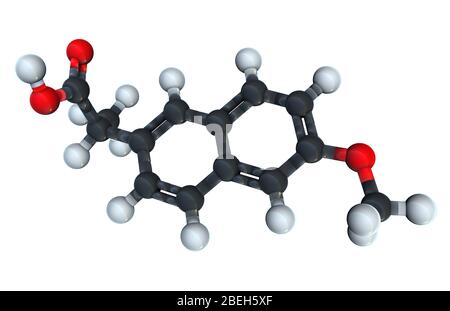 Naproxen Drug Molecule Stock Photo: 47684179 - Alamy