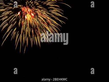 Fireworks, Columbus, Ohio, USA Stock Photo