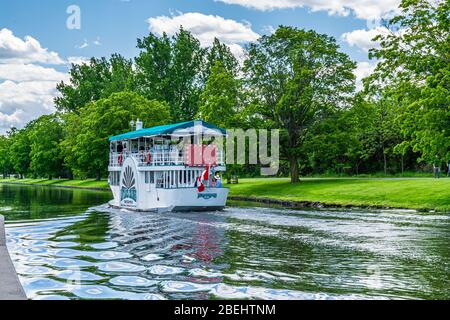 Peterborough Lift Lock National Historic Site Peterborough Ontario Canada Stock Photo