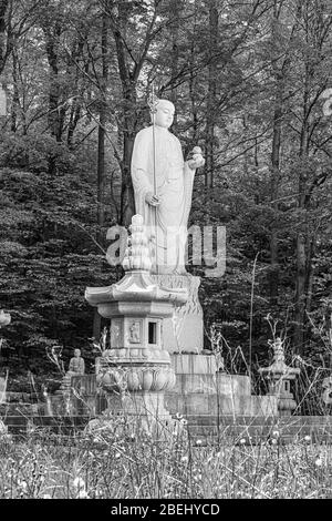 Canadian Buddha Temple Wu Thai Shan Bethany Ontario Canada Stock Photo