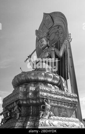 Canadian Buddha Temple Wu Thai Shan Bethany Ontario Canada Stock Photo