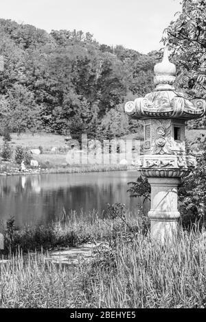 Canadian Buddha Temple Wu Thai Shan Bethany Ontario Canada Stock Photo