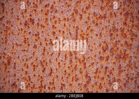 rusty background corroded metal texture with rust spot pattern Stock Photo