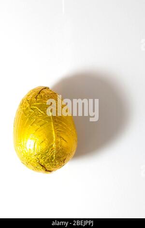 Easter eggs isolated on white Stock Photo