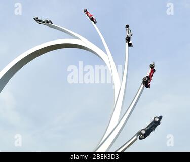 Bernie Ecclestone, Central feature, Goodwood Festival of Speed, 2017, Peaks of Performance, Motorsports Game Changers,  automobiles, cars, entertainme Stock Photo