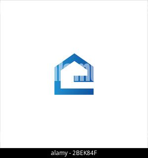 Initial letter ee logo or e logo vector design template Stock Vector