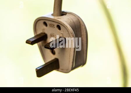 electric plug Stock Photo