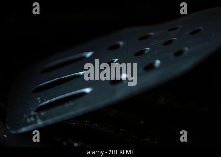non stick fish slice spatula Stock Photo