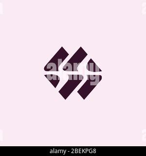 Initial letter wm logo or mw logo vector design template Stock Vector