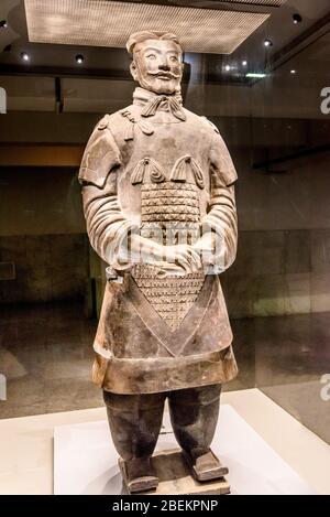 High ranking officer, Terracotta Warriors museum, Xian