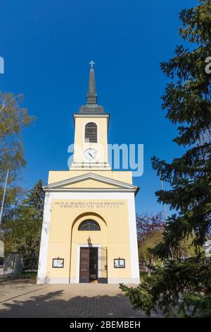 Gerasdorf bei Wien: church in Seyring, in Weinviertel, Niederösterreich, Lower Austria, Austria Stock Photo