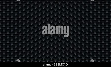 Dark black geometric background for poster design Stock Vector
