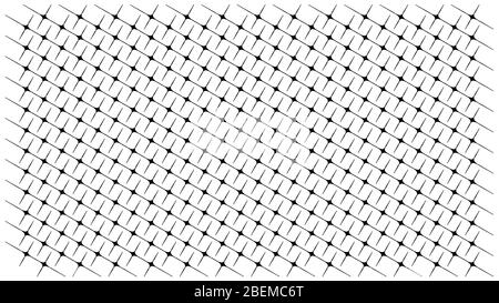 Abstract geometric pattern with the intersection of thin lines. Vector ...