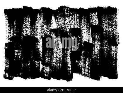 Painted background. Vector brush strokes texture. Grunge design element Stock Vector