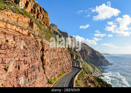 The Chapman's Peak Drive, Cape Town, South Africa Stock Photo