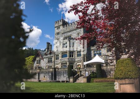 Popular filming location on Vancouver Island in Canada Stock Photo