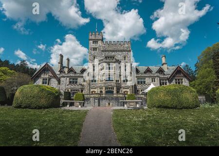 Popular filming location on Vancouver Island in Canada Stock Photo