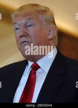 Manhattan, United States Of America. 31st Dec, 2008. NEW YORK, NY - MAY 31: Former Marine Al Baldasaro defends the donations of Republican presidential candidate Donald Trump at a news conference at Trump Tower where Trump addressed issues about the money he pledged to donate to veterans groups on May 31, 2016 in New York City. Trump had previously said he had raised $6 million at the nationally broadcast fund-raiser he attended instead of the debate and that he would donate it all to veterans groups People: Donald Trump Credit: Storms Media Group/Alamy Live News Stock Photo