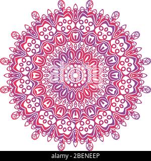 Mandala Graphic design for art, illustration,Henna, Mehndi, tattoo, decoration. Decorative ornament in ethnic oriental style. Coloring book page and a Stock Photo