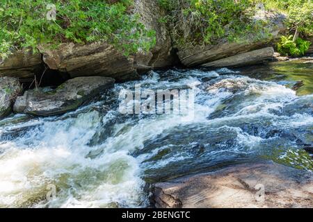 North Kawarthas Provincial Park  Algonquin Highlands Ontario Canada in summer Stock Photo