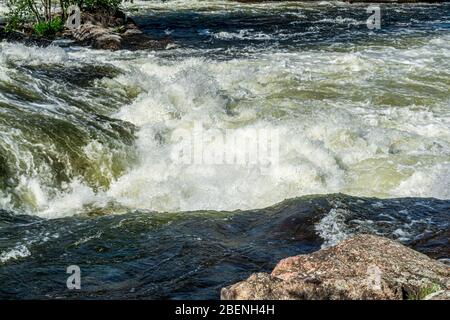 Burleigh Falls Provincial Park Selwyn Peterborough County Ontario Canada Stock Photo