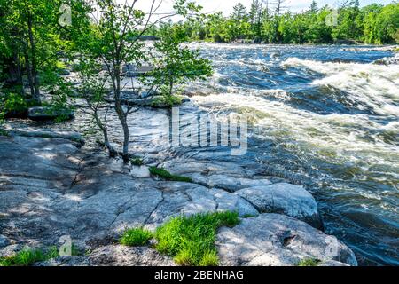 Burleigh Falls Provincial Park Selwyn Peterborough County Ontario Canada Stock Photo