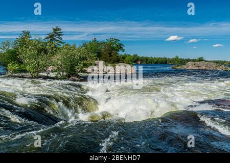 Burleigh Falls Provincial Park Selwyn Peterborough County Ontario Canada Stock Photo