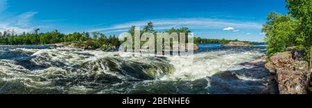 Burleigh Falls Provincial Park Selwyn Peterborough County Ontario Canada Stock Photo