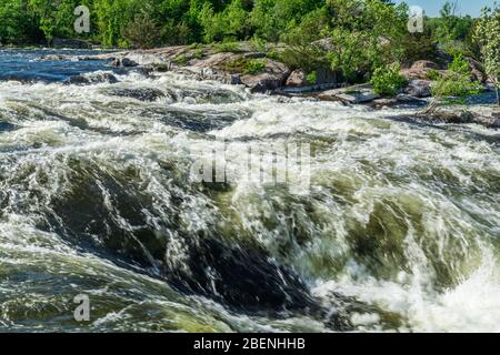 Burleigh Falls Provincial Park Selwyn Peterborough County Ontario Canada Stock Photo