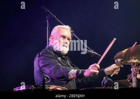 January 19, 2020: QUEEN AND ADAM LAMBERT performing at the South Korea Concert for The Rhapsody Tour   Gocheok Sky Dome. on January 19, 2020 in Seoul Stock Photo