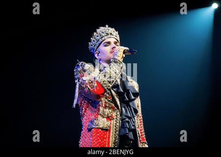 January 19, 2020: QUEEN AND ADAM LAMBERT performing at the South Korea Concert for The Rhapsody Tour   Gocheok Sky Dome. on January 19, 2020 in Seoul Stock Photo